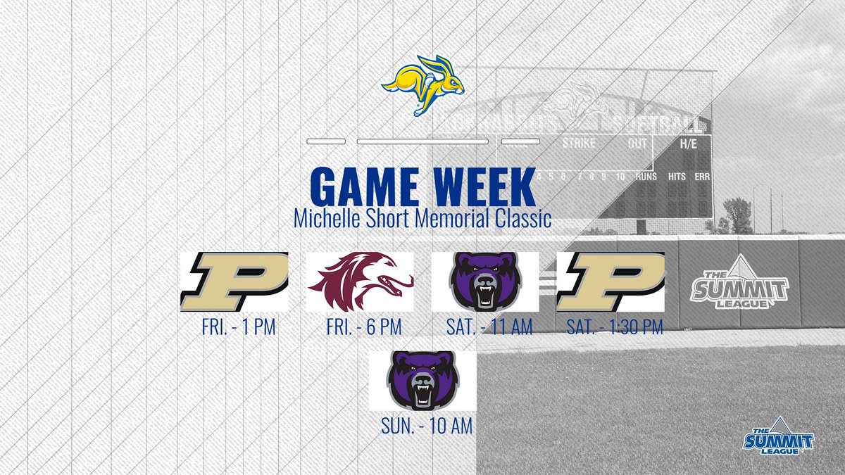 Game Week again! We make our first appearance in Arkansas of the season when we compete at UCA. #GoJacks 🐰