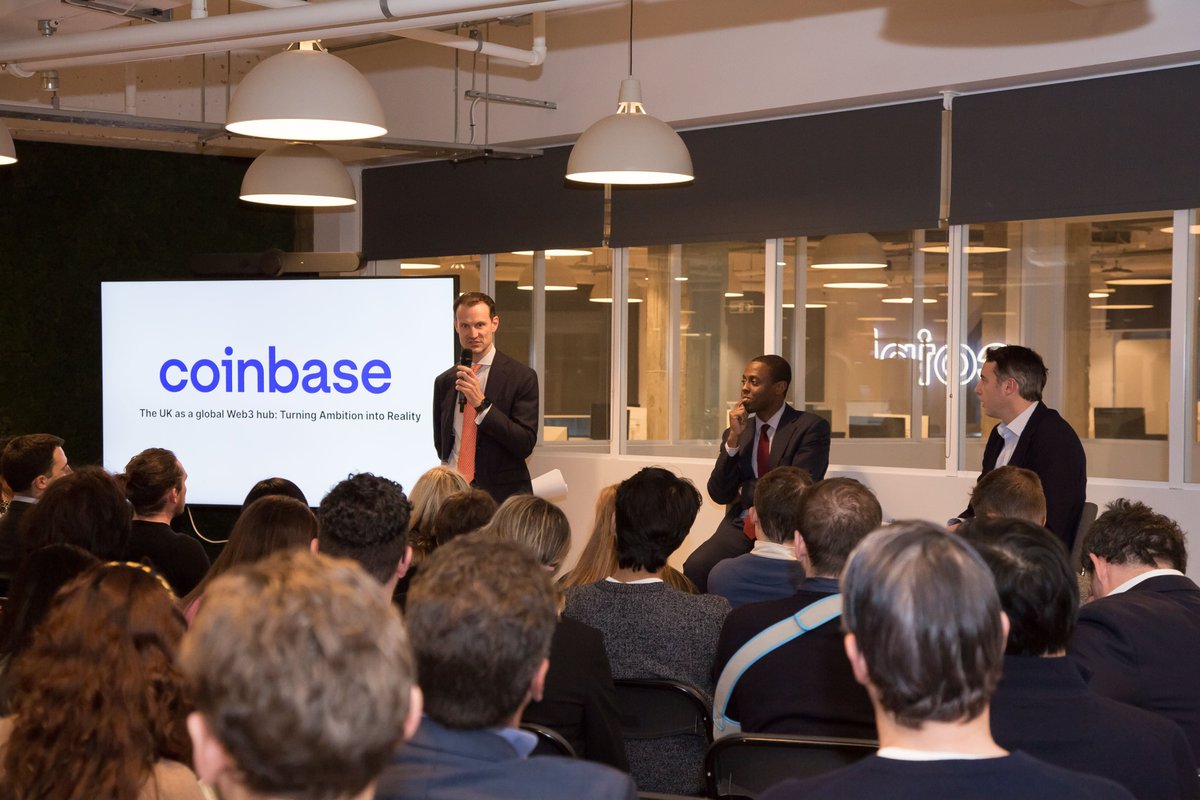 🇬🇧Yesterday, we had the pleasure of hosting UK City Minister <a href="/BimAfolami/">Bim Afolami</a> at our London office. He emphasized the Government's commitment to the sector and shared his vision for the UK as a global crypto hub. The UK is our 2nd largest market with over 6M UK adults owning crypto.