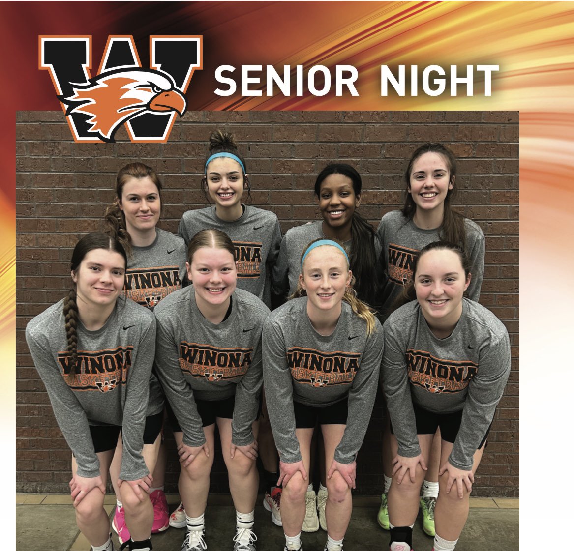 Senior Day! Come out and honor our seniors 🏀 7:00pm tip off at WSHS!