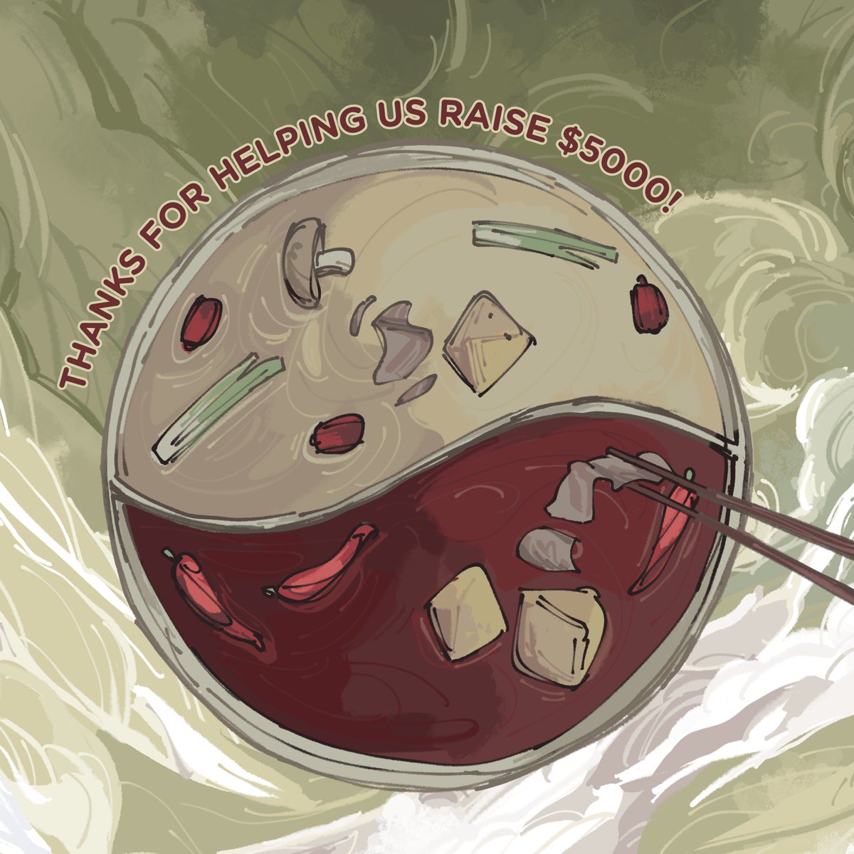 You've helped us raise $5,000 so far! Thank you so much for supporting our Weaving Hearts fundraiser! ✨