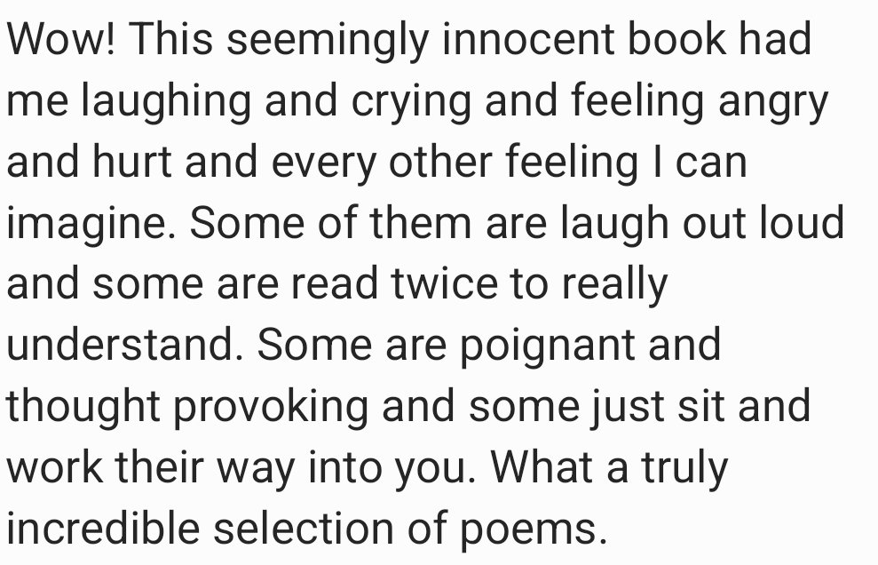 I don't know how @EarlyTrain writes poems that make me feel all the feelings at once. Maybe it's because of my experiences or because I can see so many of my school children in these poems, but wow! I cried, I laughed, I sat and thought. Beautifully illustrated by @Oriol__Vidal