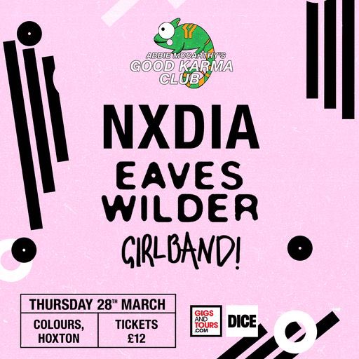 Nxdia (@nxdiamusic) on Twitter photo wahoooo playing <a href="/goodkarma_club/">Good Karma Club</a> in london thanks 2 the lovely <a href="/AbbieAbbiemac/">Abbie McCarthy</a> in london on the 28th of march 🥳🖤 hope 2 see u there!! gigst.rs/GoodKarmaClub wahoooo playing <a href="/goodkarma_club/">Good Karma Club</a> in london thanks 2 the lovely <a href="/AbbieAbbiemac/">Abbie McCarthy</a> in london on the 28th of march 🥳🖤 hope 2 see u there!! gigst.rs/GoodKarmaClub