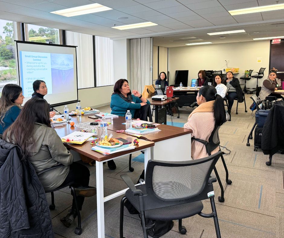 QualityStartLA's tweet photo. Recently our #QSLA coaches had an opportunity to participate in a self-paced module on how to facilitate better conversations based on the book #BetterConversations by @jimknight99❤️. Coaches then met in person to connect and engage over what they learned💪. Check it out!👇 https://t.co/dYakB4SItr