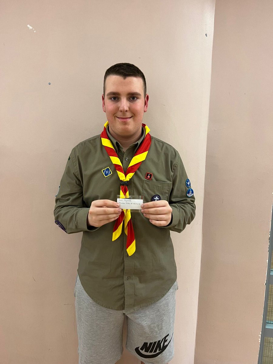 Jennifer - Community (@jenlafferty2) on Twitter photo Some badges, belts and certificates presented to the Explorers tonight!
Explorer Scout Young Leader Belts
You Shape Awards
Bronze Duke of Edinburgh
Bronze Zodiac Awards
Saltire Awards for volunteering!!
<a href="/ClydeScouts/">Clyde Scouts</a> <a href="/ScoutsScotland/">Scouts Scotland</a> <a href="/NLCYouthwork/">NLCYouthwork</a> @9thAirdrie @kirstydofe Some badges, belts and certificates presented to the Explorers tonight!
Explorer Scout Young Leader Belts
You Shape Awards
Bronze Duke of Edinburgh
Bronze Zodiac Awards
Saltire Awards for volunteering!!
<a href="/ClydeScouts/">Clyde Scouts</a> <a href="/ScoutsScotland/">Scouts Scotland</a> <a href="/NLCYouthwork/">NLCYouthwork</a> @9thAirdrie @kirstydofe