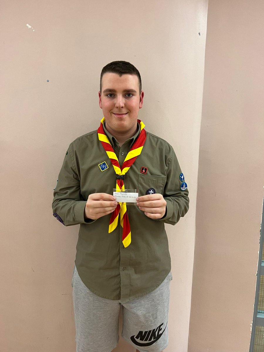 Some badges, belts and certificates presented to the Explorers tonight! Explorer Scout Young Leader Belts You Shape Awards Bronze Duke of Edinburgh Bronze Zodiac Awards Saltire Awards for volunteering!! @ClydeScouts @ScoutsScotland @NLCYouthwork @9thAirdrie @kirstydofe