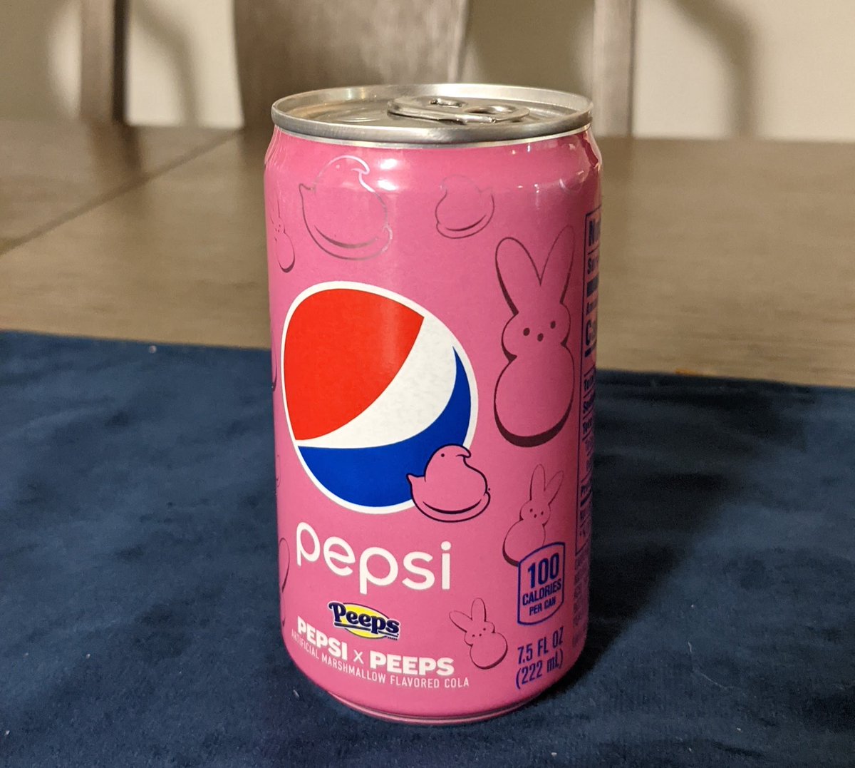 @pepsi @SHAQ @TheShoeSurgeon @reeboks My favorite @pepsi Mini can of course HAS to be when I got this peeps Pepsi 😏

#PepsiMinis #Sweepstakes