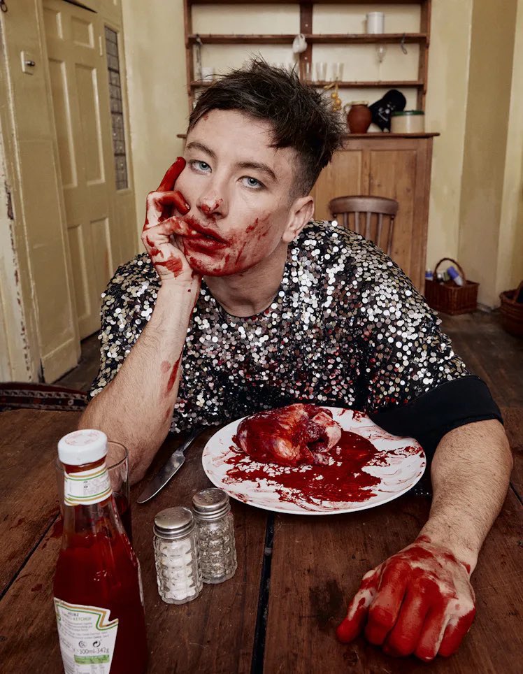 MrAndyQuirke's tweet photo. Barry is one of the best Irish actors, calm and collected. Sad to see what they are using him for. 😔 https://t.co/QWpv97MS88