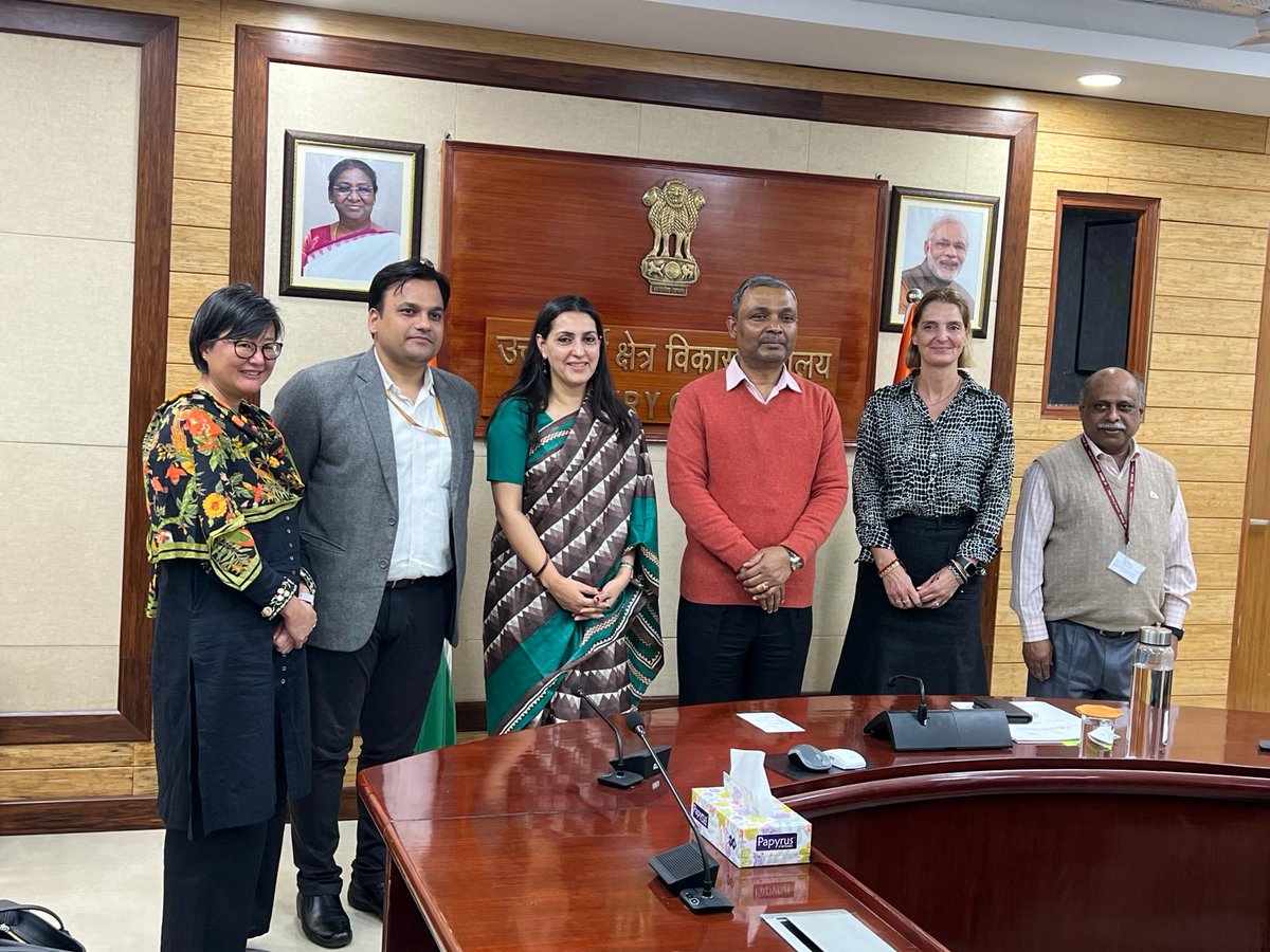 Productive meeting with Chanchal Kumar, Sec., Ministry of Development of Northeastern Region, #DoNER. We discussed ongoing priorities of improving trade, tourism, & transport connectivity in Eastern #OneSouthAsia & linkages to Southeast Asia. @mandakinikaul
