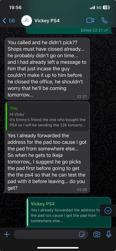 Itee4mee's tweet photo. @Vickey_dSniper madam you advertise and sell PS consoles on IG, payment was made to you since 12th Feb and since then you stopped picking calls and blocked all numbers and handles from reaching you. You are a thief glamorizing yourself as an influencer. https://t.co/QVCy0yeSaF