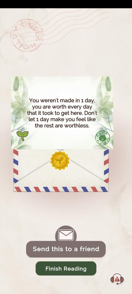 amber (@sunnyamber17) on Twitter photo A message from a fellow Kinder World player. This is so true!! Thank you for this 🥰 #KindnessAmbassador <a href="/kinderworldgame/">🌿Kinder World: Mother Tree - LIVE Kickstarter!🌿</a> A message from a fellow Kinder World player. This is so true!! Thank you for this 🥰 #KindnessAmbassador <a href="/kinderworldgame/">🌿Kinder World: Mother Tree - LIVE Kickstarter!🌿</a>
