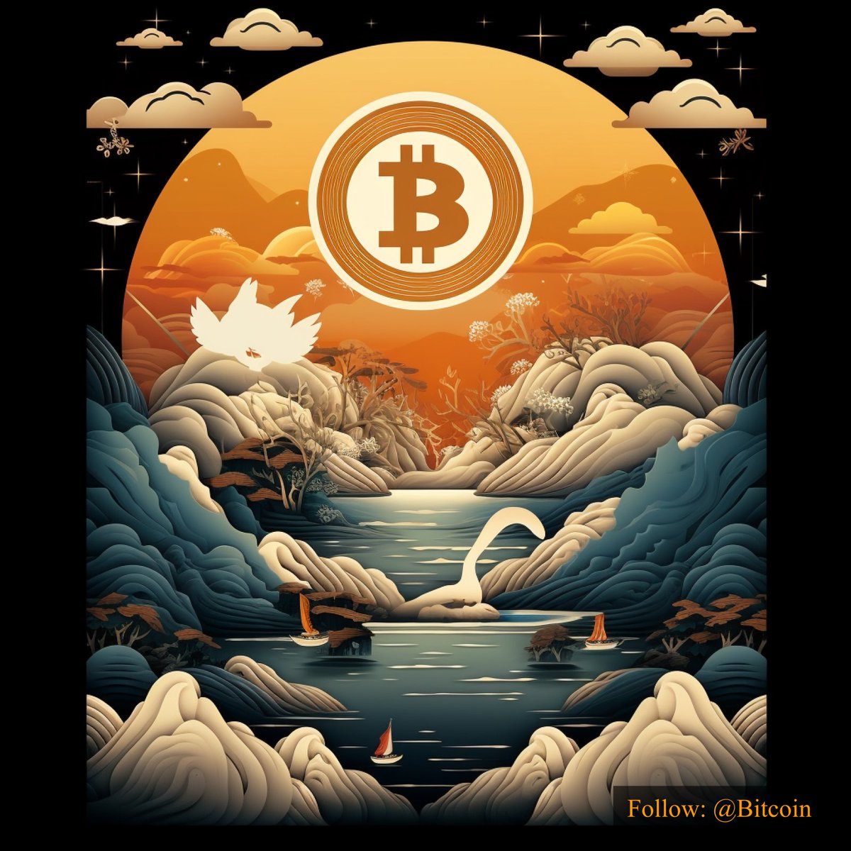 #Bitcoin is a digital masterpiece, transforming the canvas of finance. 🎨💻 #DigitalMasterpiece