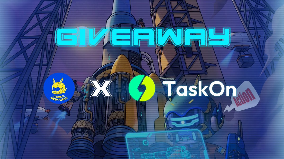 🎉Big #Giveaway with @Taskonxyz <a href="/TaskOnCampaigns/">TaskOn Campaigns🤳</a>.

💘Cybermartians just built up the social campaign on #TaskOnRewards platform-100USDT rewards.

💪Come &amp; Grab it: rewards.taskon.xyz/campaign/detai…

#XCBM #Cybermartians #Taskon #Airdrops #AirdropGiveaway #usdtgiveaway