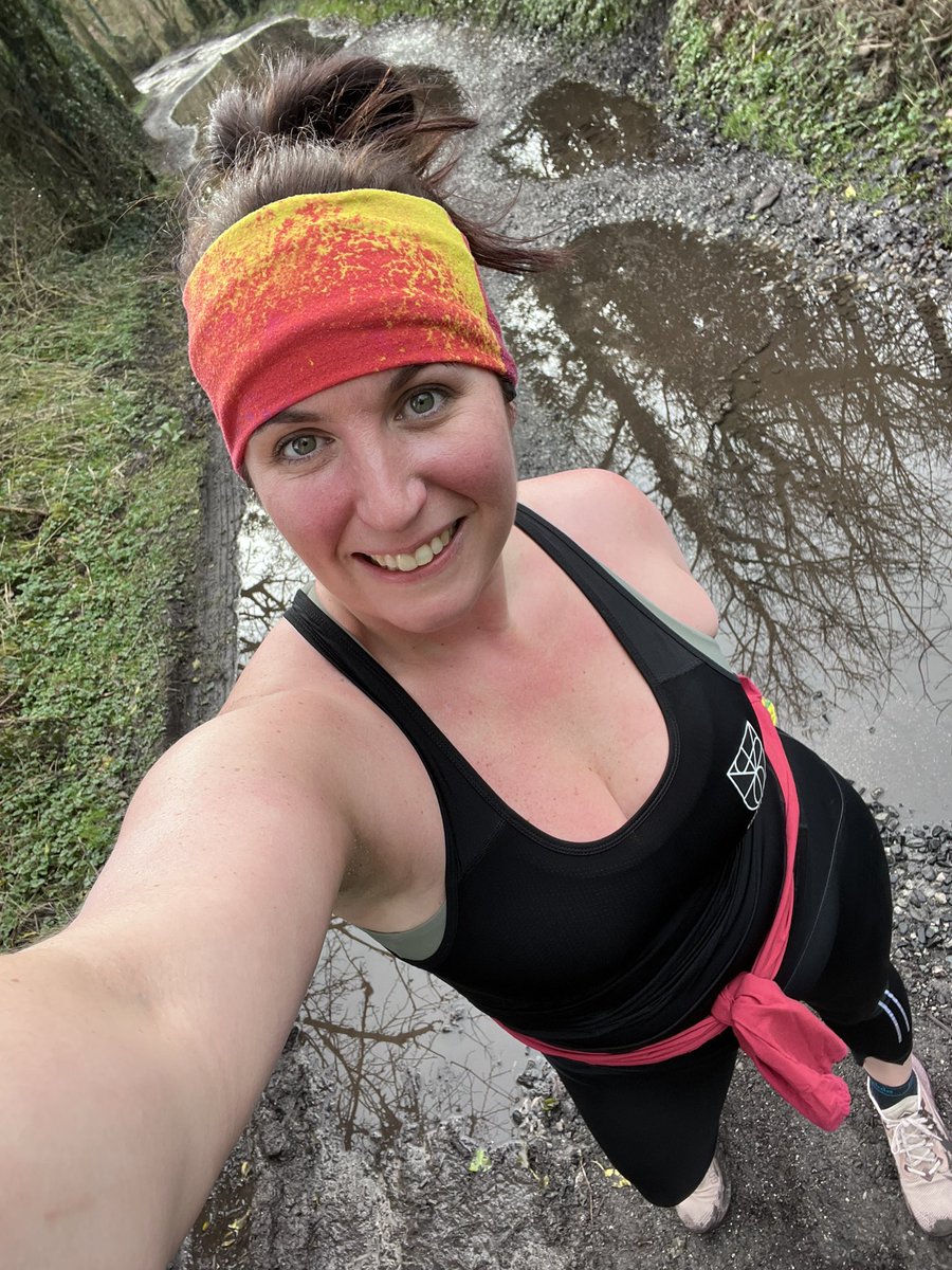 🌳 10K on the trails, dog walk, now tucked up in bed with a stinking cold 🤧 Happy Tuesday Folks!! 

#run #running #shokzsquad #teamkmc #cold #10k #virtualrace #trailrunning #trailrunner #cheshire #muddytrails #runninngforme #alwaysmiling #greeneyes #ukrunchat #runningcommunity