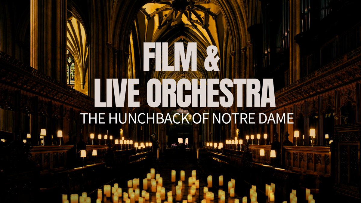 🎥🎻 After our magnificent evening at #Slapstick2024 <a href="/SlapstickFest/">Slapstick Festival</a> accompanying Charlie Chaplin’s #Goldrush we have another spectacular film &amp; live orchestra event with the original #TheHunchbackOfNotreDame film NEXT WEEK <a href="/stgeorgesbris/">St George's Bristol</a> 🤩!! #silentfilm tinyurl.com/4m72yw3t