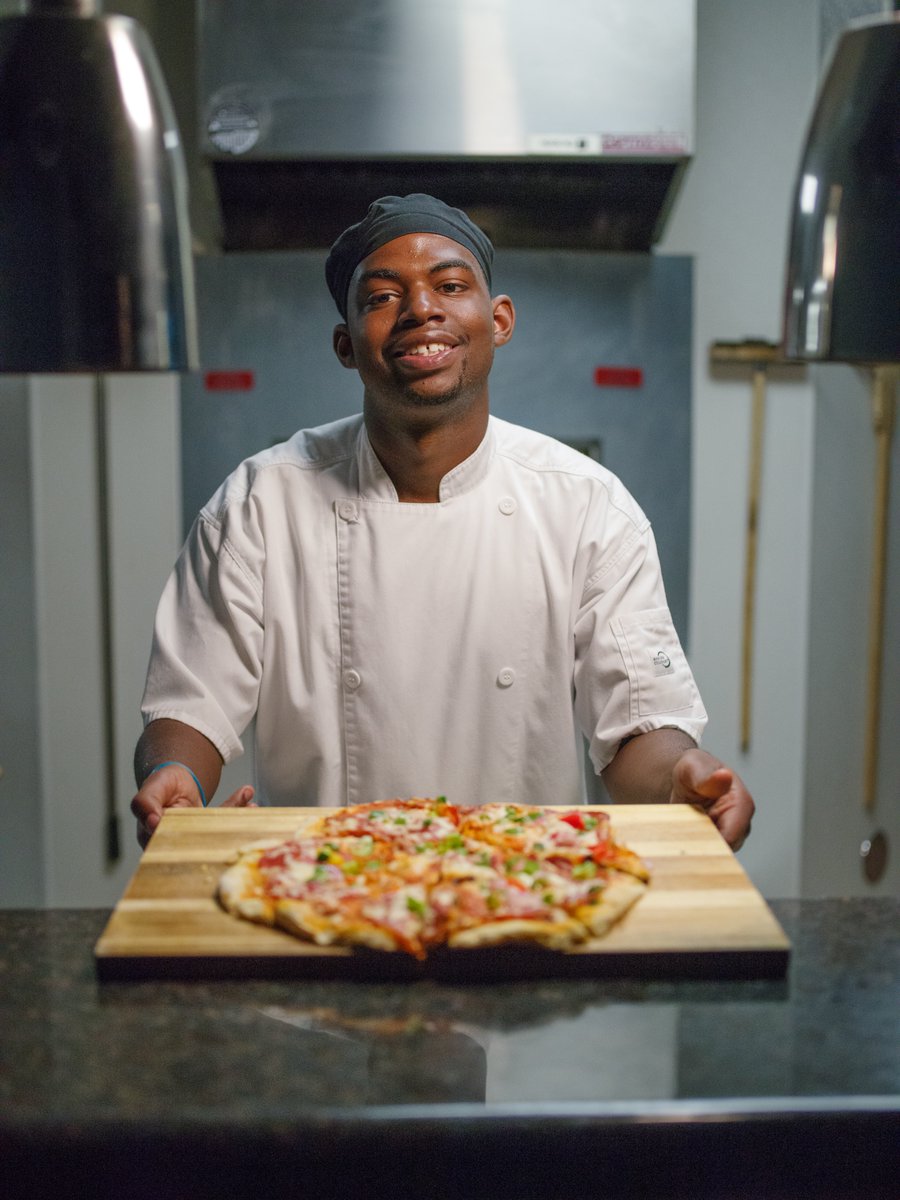 “Growing up, my mom always burned the bacon...when I was just seven, I said I thought I could do it better than her, and I just did it.” - Tairan Lockett, Dallas College Culinary student. Read his full interview (and his thoughts on pineapple on pizza) below. Can you share your