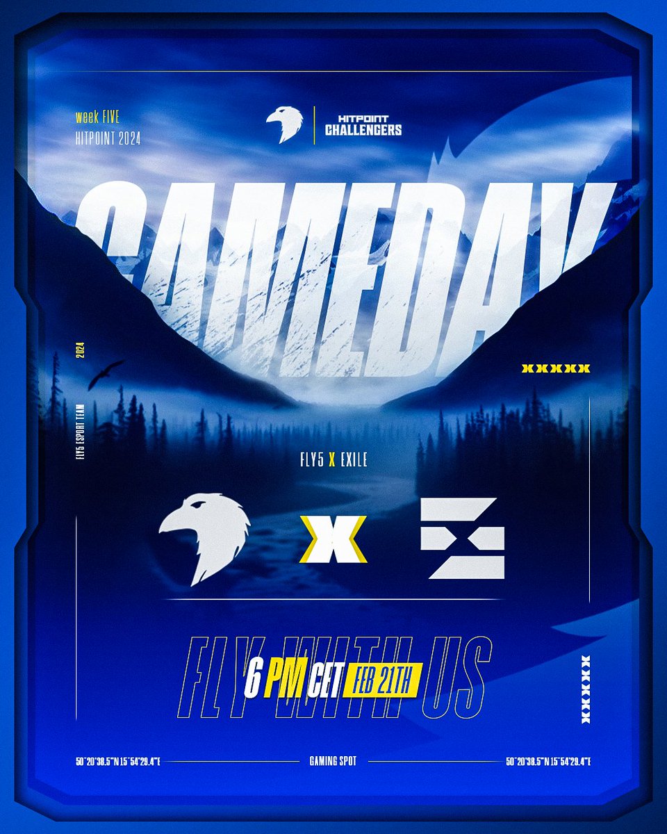 fly5esports's tweet image. Despite our recent setback, we're determined to bounce back stronger💪

Tonight at 18 CET, we're facing off against @exile_esportscz, the team we conquered in our last encounter 🔥 
Let's channel that winning spirit once again! 🏆

#FLY5 | #flywithus 🦅