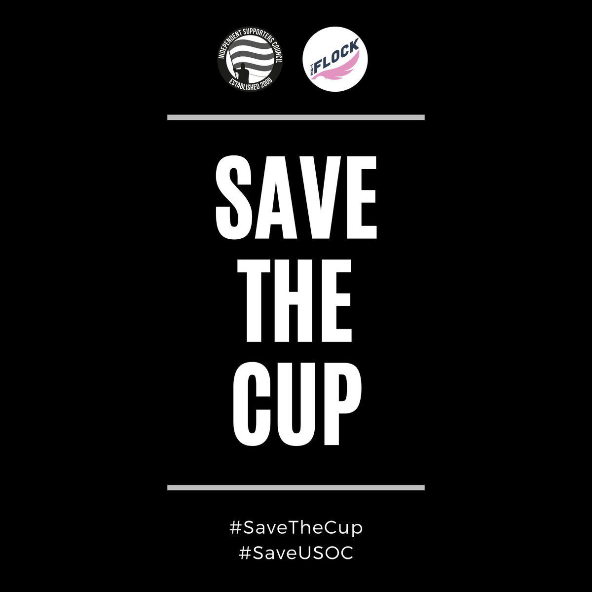 We stand with <a href="/ISCSupporters/">ISC North America</a> (and MOST OF the American soccer community) on this!  The Open Cup is so important to the growth of the game and the community elements of soccer.  #SaveTheCup #SaveUSOC <a href="/usopencup/">TheCup.us (US Open Cup news/history)</a>