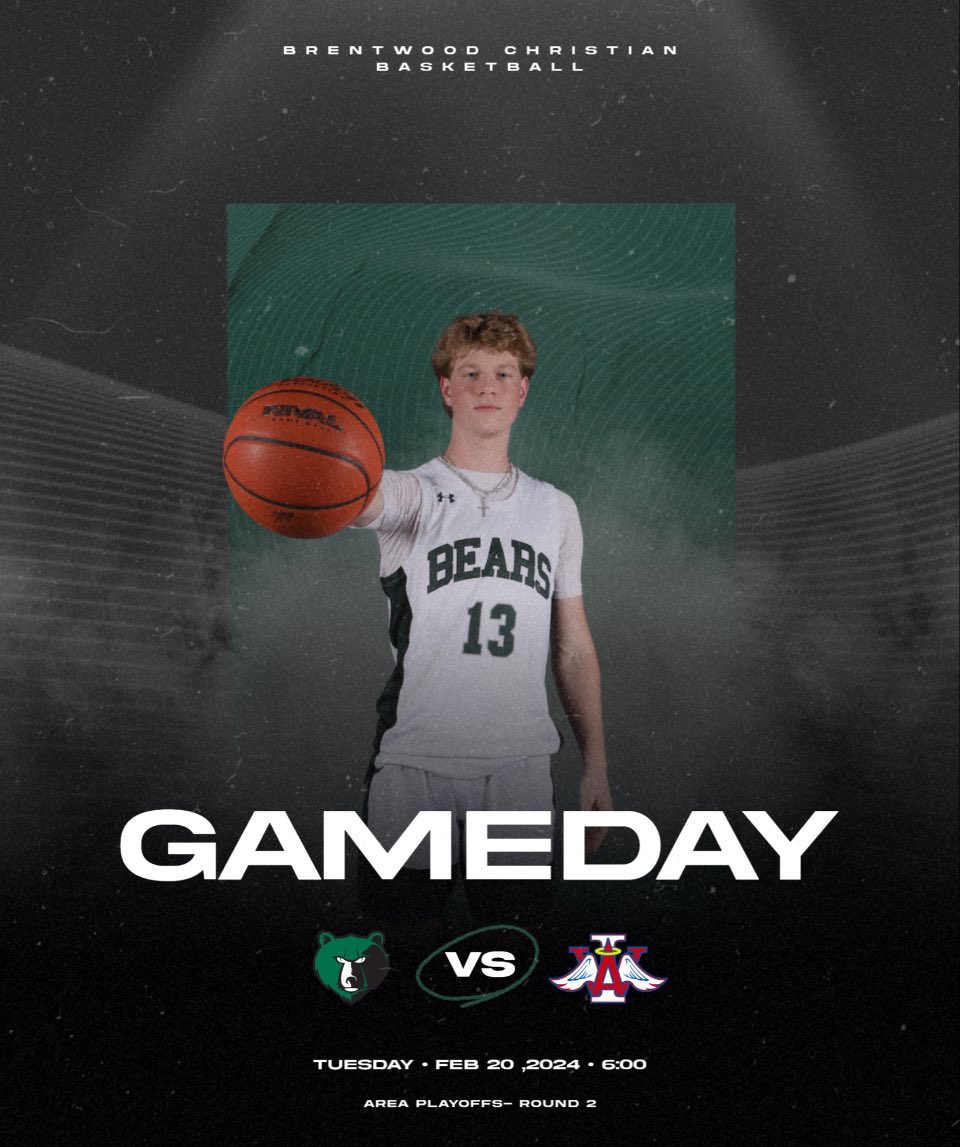 Playoff Gameday 🏀 🆚 Incarnate Word 🕰️ 6:00pm 📍 Brentwood AC Come out and get loud 🗣️