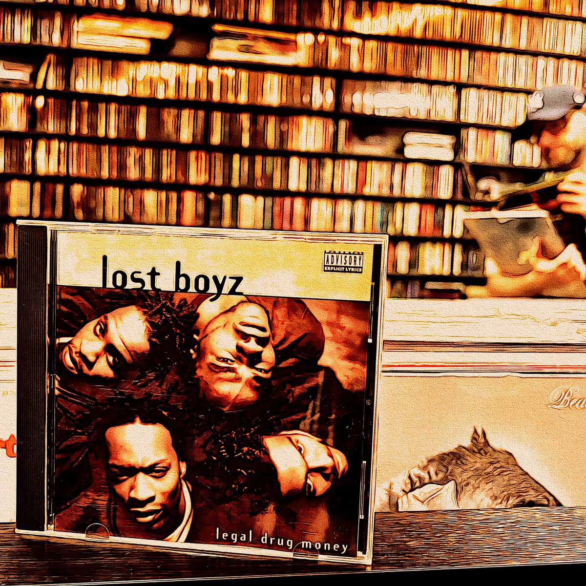 Lost Boyz in the cd-player right now!! #hiphopcollector #lostboyz @MRCHEEKSLBFAM