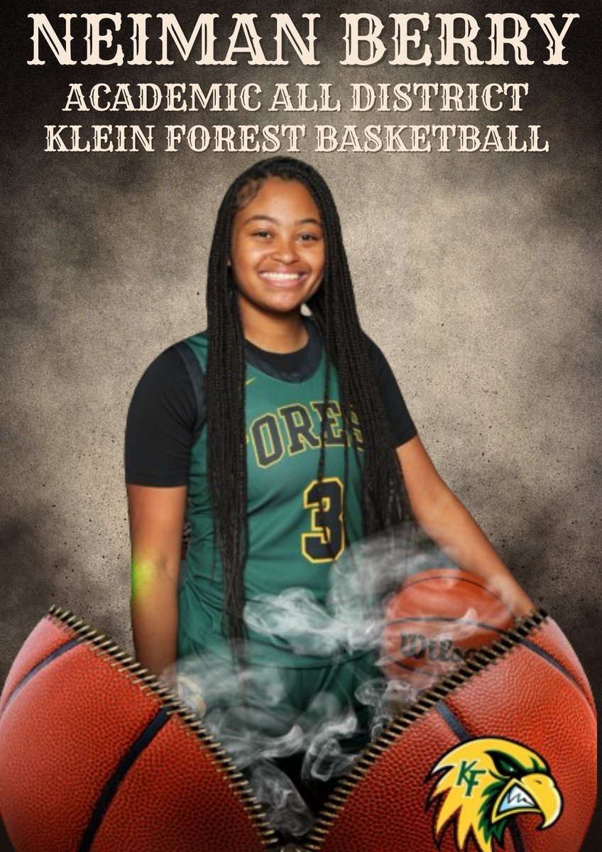Big congratulations to Neiman Berry at Klein Forest for receiving the Academic Excellence Award during basketball season! Hard work both on and off the court pays off 🏀📚 #StudentAthlete' @KleinForest @1CoachVaughn