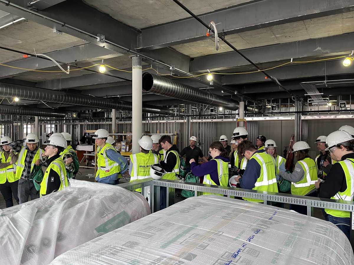 Thank you to Riley Construction and <a href="/INNIO_Group/">INNIO</a> Waukesha for hosting our Advanced Construction classes inside a commercial construction build!