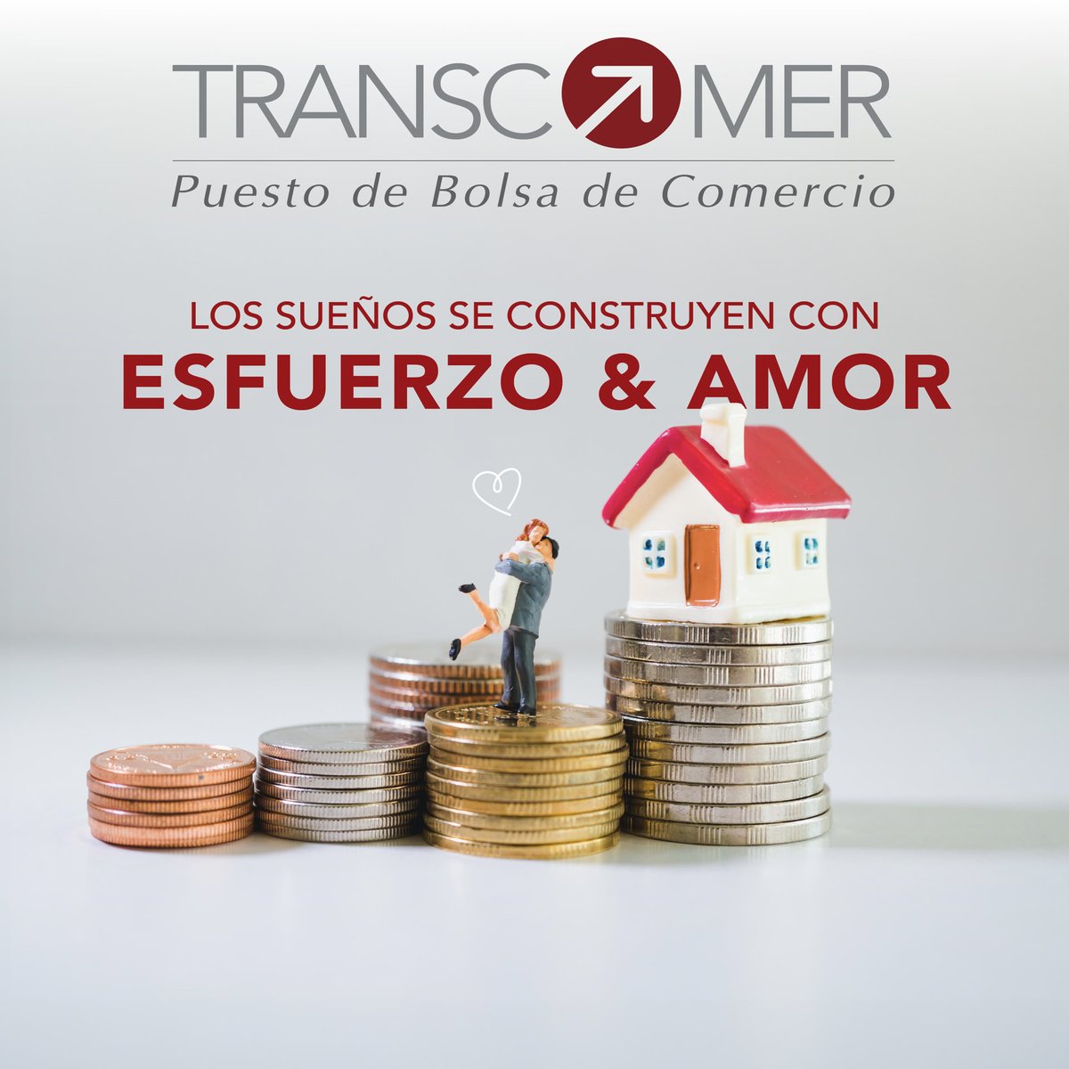 Invierta en el amor duradero y en propiedades que perduren. 

#Transcomer #Planificacion #Finanzas #InversionInmobiliaria