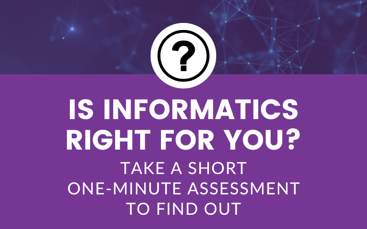 Have you ever thought about starting your career in Nursing Informatics? Take the quiz to see if it might be for you here: lnkd.in/eS_pNrMx 
#nursingschool #nursing #nursinginformatics