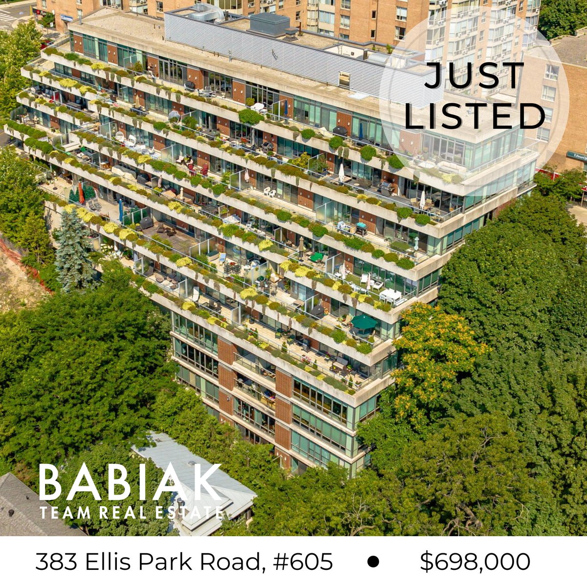 BabiakTeam's tweet image. Just Listed! 383 Ellis Park Rd #605 • $698,000

The perfect 1-bdrm west end pied-à-terre bordering glorious High Park!

For more info, call/text us at 416-717-8853, or visit: babiakteam.com

#torontocondos #torontorealestate #westtoronto #highpark #justlisted #forsale