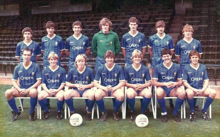 1982/83 #Wimbledonfc set the Football League points record in the second season of three points for a win, gaining 98 points to win the Fourth Division title and their third promotion at this level since joining the Football League in 1977 @AFCWimbledon