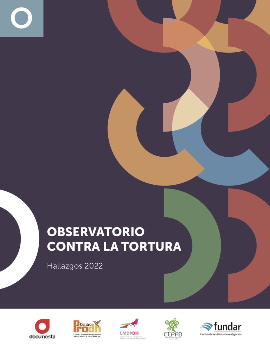 🔍El Observatorio contra la Tortura presentó su más reciente informe que abona a comprender esta problemática en México. ¿Es una práctica vigente? ¿Qué hacen las autoridades al respecto? 

🔗Puedes consultarlo aquí: fundar.org.mx/wp-content/upl…