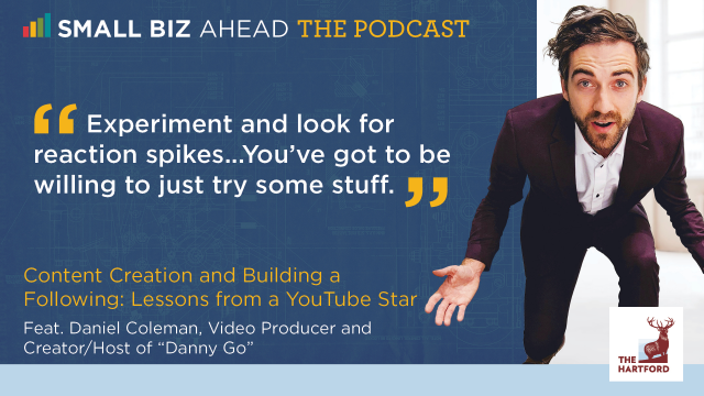 We sit down with the brilliant mind behind the wildly popular ‘Danny Go’ YouTube channel, with over 260k subscribers and a staggering 225 million views. Listen now for inspiration and insights. bit.ly/3qHZv3w #IWork4TheHartford bit.ly/42KNsl4