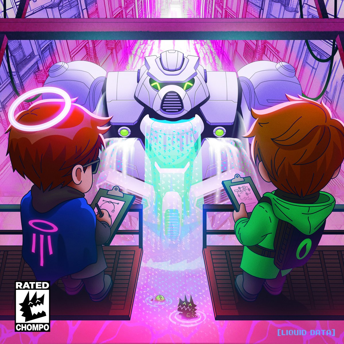 chompochompo's tweet photo. LIQUID DATA IS ALIVE! 

STREAM THE TRACK LIQUID DATA BY CHIME &amp; KERO.

AVAILABLE ON ALL PLATFORMS:
https://t.co/j1PgeZZLWb https://t.co/eT5v1bF23K