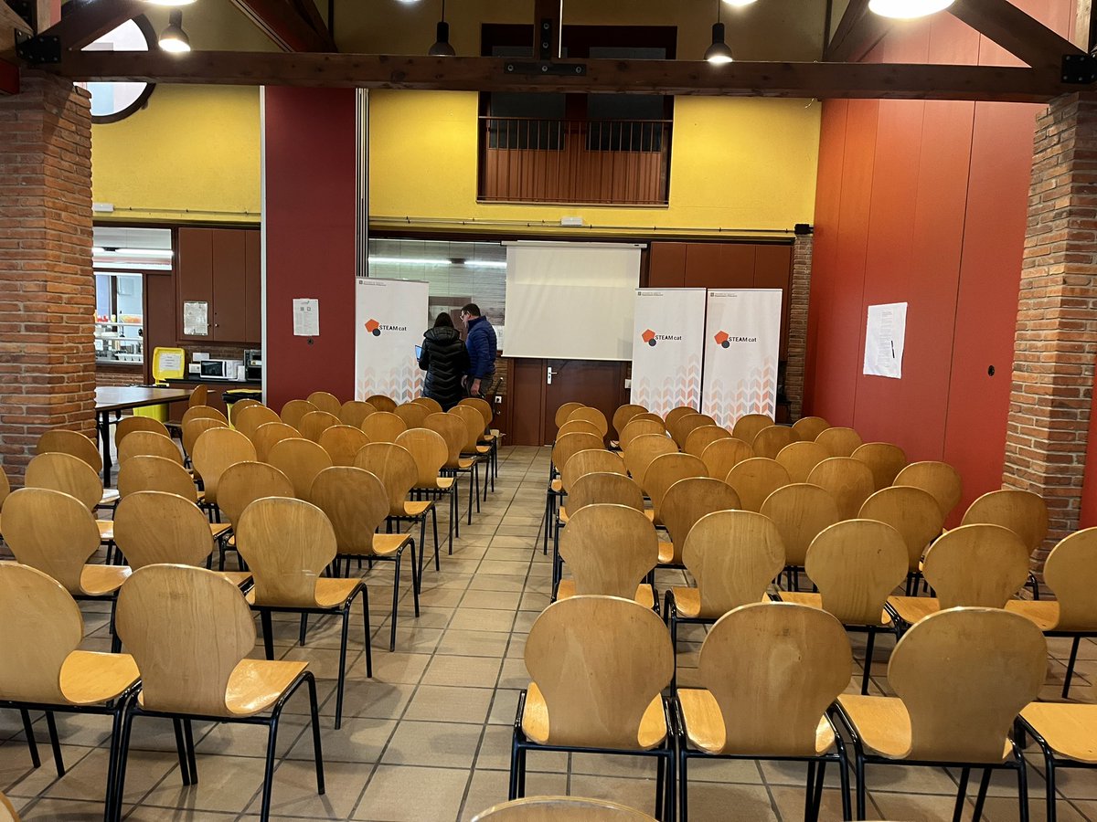 Avui <a href="/catalunyaSAB/">Escola Catalunya SAB</a> ens explica a les #FAxCS’24 com treballen a partir de la robòtica l’Equitat #equiSTEAM a tota l’escola com projecte de centre.
<a href="/InnovacioE/">Innovació Educativa, Departament Educació</a> <a href="/merce_requena/">Mercè Requena</a> <a href="/merino_manel/">𝕄𝕒𝕟𝕖𝕝 𝕄𝕖𝕣𝕚𝕟𝕠 𝕚 𝕍𝕒𝕝𝕖𝕟𝕔𝕚𝕒</a> <a href="/mbraup/">Mireia Braup</a> #STEAMcat