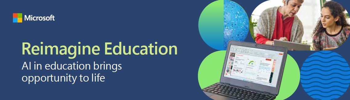 Reimagine Education is just around the corner! 🎉 Streaming March 6th, this exciting event provides crucial insights on education equity, security, and workforce readiness in the era of AI. Learn more 👉 buff.ly/42Tlm7h @MicrosoftEDU #MicrosoftReimagine