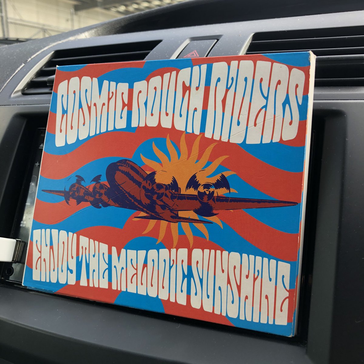 Listening to the Cosmic Rough Riders this morning on the drive to work