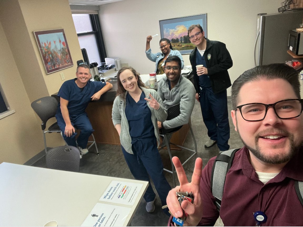Frank T. Materia, PhD, MHS (@frankie_materia) on Twitter photo Another day, another round of break-room shenanigans and laughs with ever-incredible <a href="/KUMedCenter/">KU Medical Center</a> <a href="/KU_ENT/">KU Otolaryngology - Head & Neck Surgery</a> colleagues! Another day, another round of break-room shenanigans and laughs with ever-incredible <a href="/KUMedCenter/">KU Medical Center</a> <a href="/KU_ENT/">KU Otolaryngology - Head & Neck Surgery</a> colleagues!