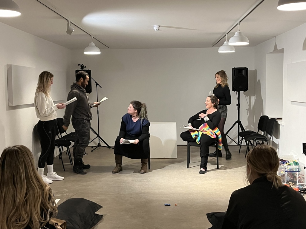 cample_line's tweet image. A wonderful #RoughMix end-of-residency event last Friday at #CampleLine. Thanks so much to #MagneticNorth #Theatre Company, #DumfriesAndGallowayArtsFestivaland and to all the artists participating in Rough Mix's #CreativeLab  2024 for a truly inspiring evening.