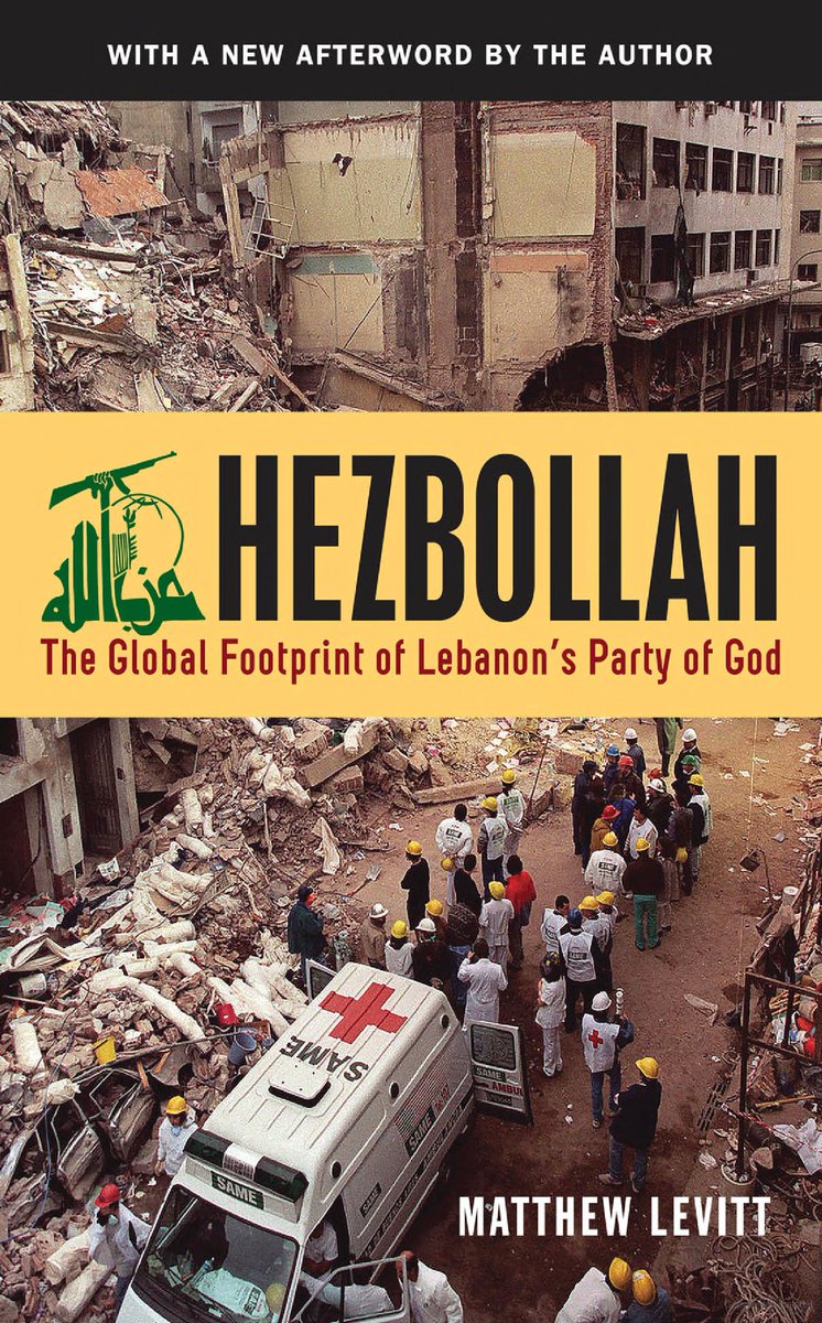 Exciting news: @Georgetown_UP & @HurstPublishers will be publishing an updated version of my book-- #Hezbollah: The Global Footprint of Lebanon's Party of Good--with a new epilogue catching up on all the things Hezbollah's been up to since the paperback came out. Watch this space