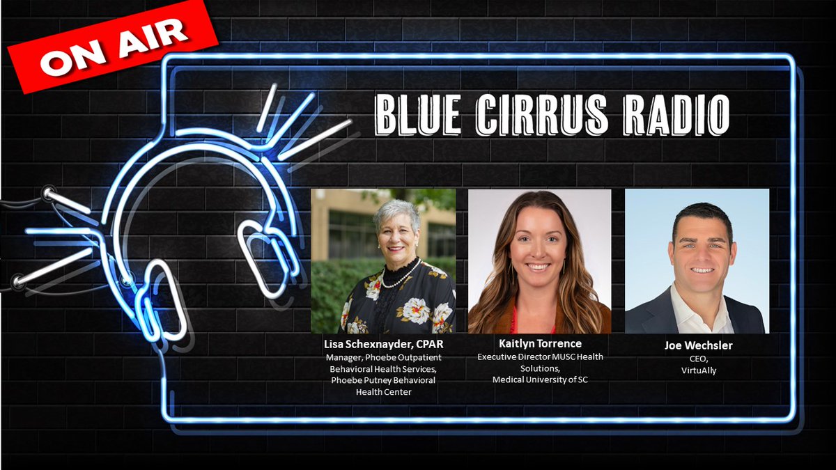 Our 2/20 9pm radio show discusses how hospitals are working w/ #virtualcare companies to solve clinical problems, including #behavioralhealth, access to care in rural community, etc! On-air: 95.9 WATD FM Online: tinyurl.com/3m9vwcds @michellehager1 @Phoebe_Putney @MedUnivSC