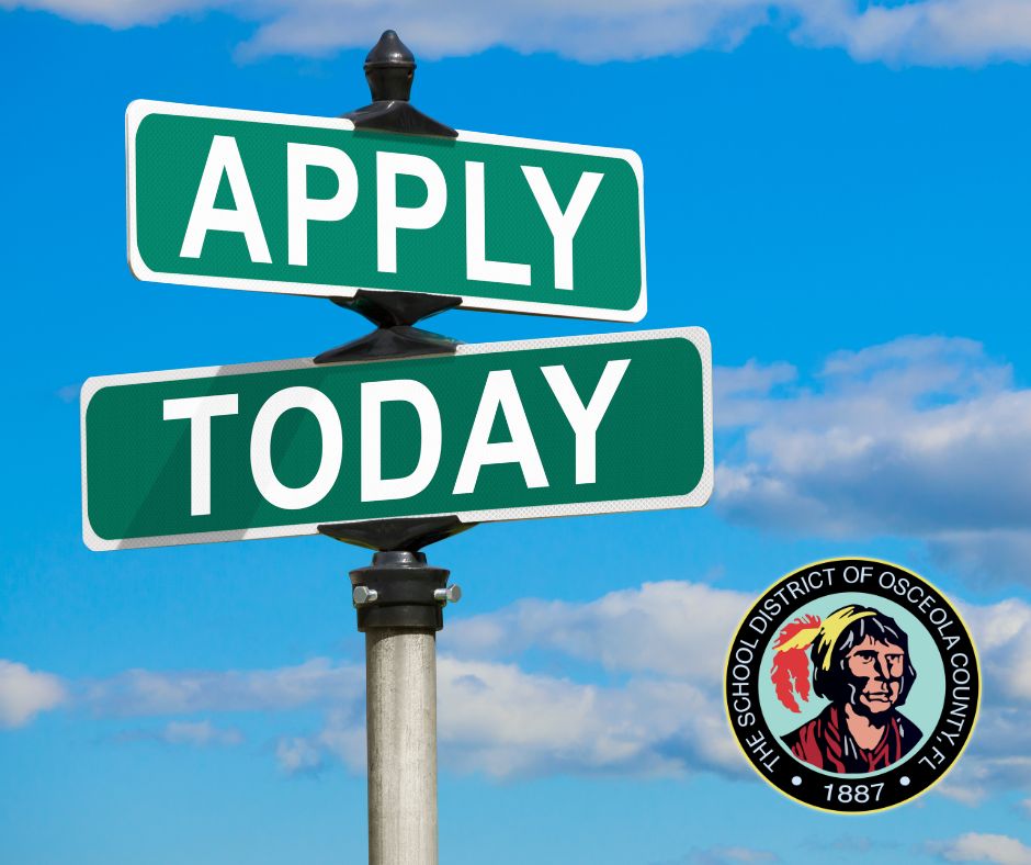 Are you interested in teaching with us for the 2024 - 2025 school year? If so, complete the following application to be considered for our early hiring pool interviews. jobs.osceolaschools.net/instructional-… #SDOCGoodtoGreat @Osceolaschools @positiveosceola