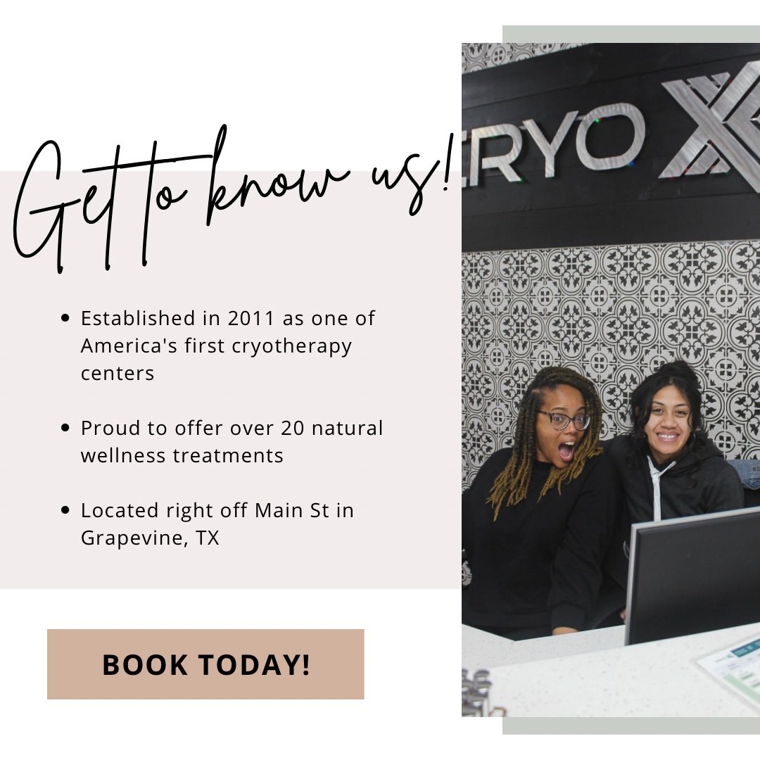 #GetToKnowUs 👋We’re so grateful to have you join our wellness community and embark on this transformative journey with us.

Tap the link in our bio to explore our diverse range of services and book with us today!

Interested to learn more? DM or give us a call at (817) 733-0116.