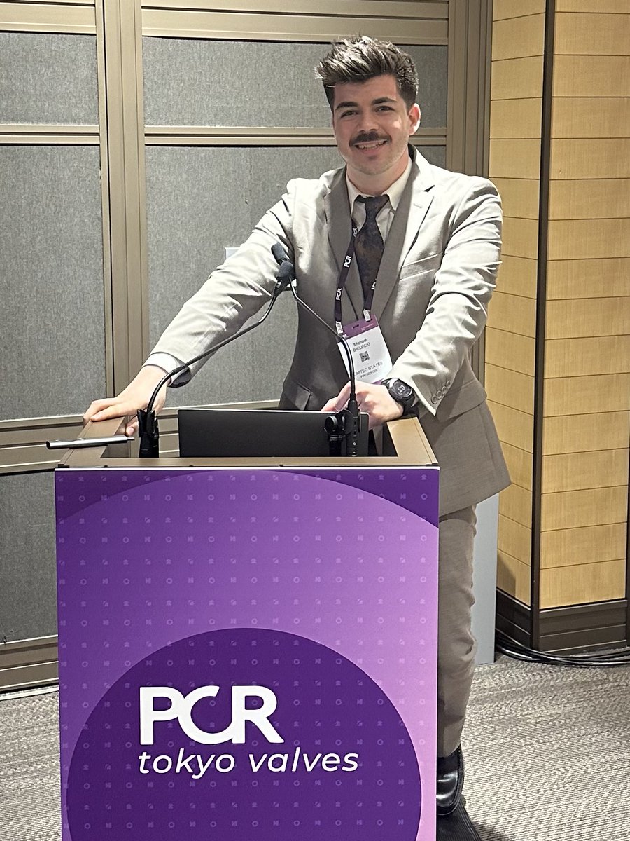 Happy that PhD candidate, Michael Bielecki, was able to attend PCR Tokyo and present his Pre-clinical TAVR research on reanimated swine and human hearts
