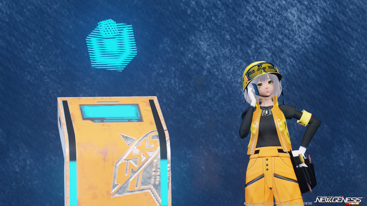 今修理中です！
#PSO2NGS 
#PSO2NGS_SS 
#メンテの日なのでssを貼る