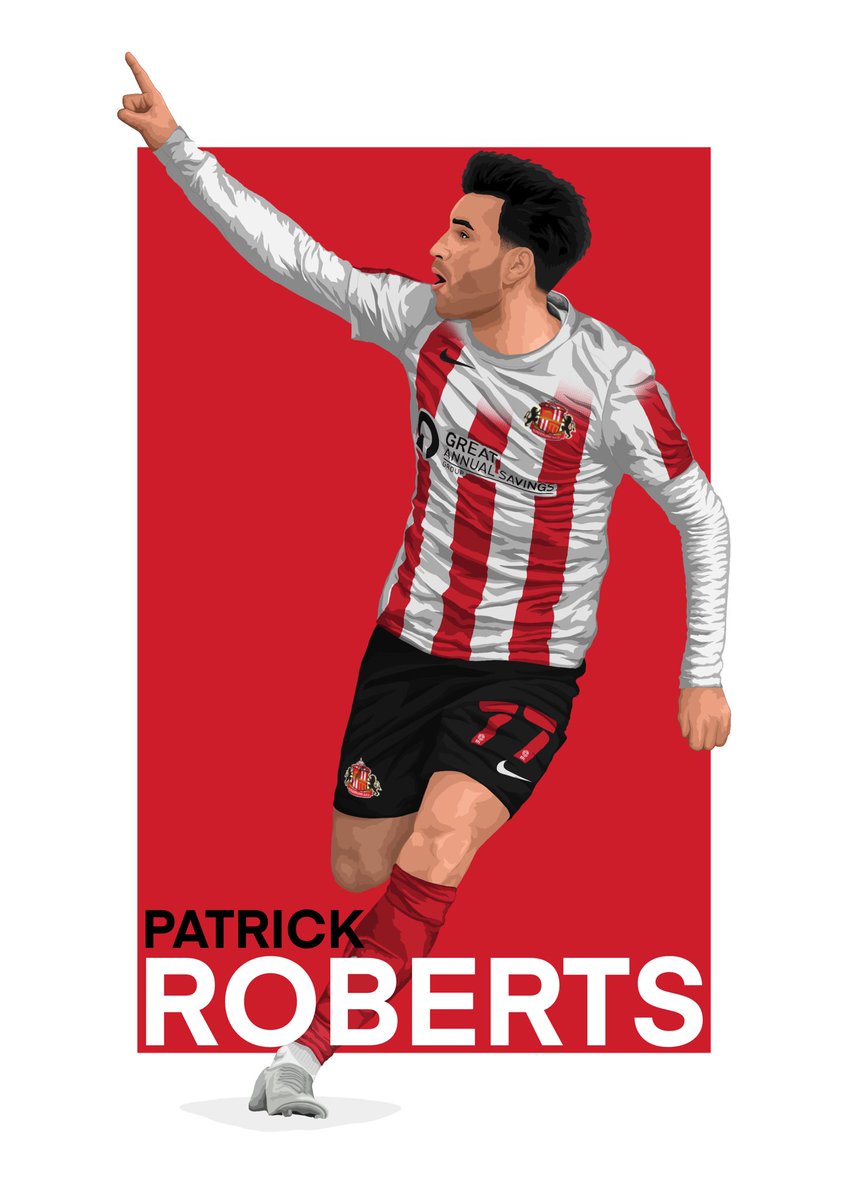 Reliving Sunderland’s play-off victory on #SunderlandTilIDie was special ❤️

As a local lad, I have produced this hand drawn artwork to celebrate Patrick Roberts’ 93rd minute goal that sent 50,000 Mackems to Wembley 🏟

Get yours now 👇🏼

nesportingmoments.etsy.com

#SAFC