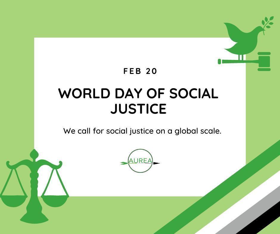 Happy #WorldDayofSocialJustice!

Image description in alt text