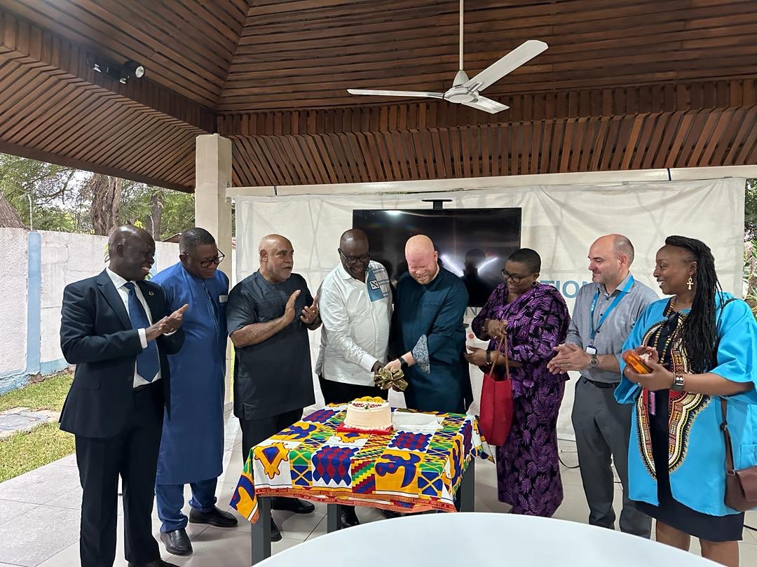 Thank you @UNinGhana and #zambia High commissioner to Ghana for a lovely send off at the end of my tour of duty to ghana. The U.N. in ghana continues to deliver in the spirit of #oneUN.