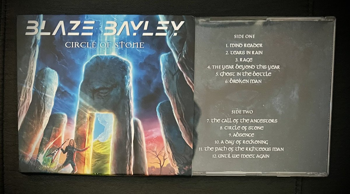 3 Days early 🤯
🔥🔥🔥🔥🔥
🔊🎶🤘😎🤘

#NowPlaying #BlazeBayley #CircleOfStone #PhysicalMusic