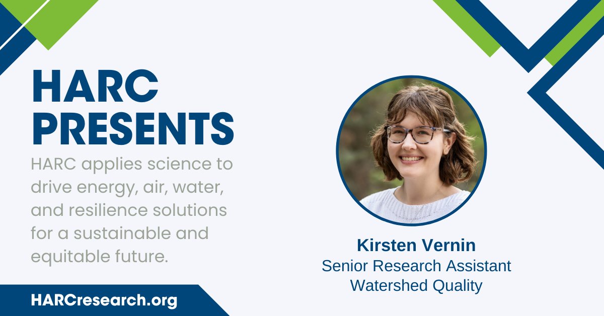 Kirsten Vernin, HARC’s Senior Research Assistant, Watershed Quality, will be presenting on the assimilative capacity of Lake Livingston at the Gulf of Mexico Conference in Tampa, FL, on Feb 21st. More about Ms. Vernin here bit.ly/KVernin

#HARCResearch #GOMCON