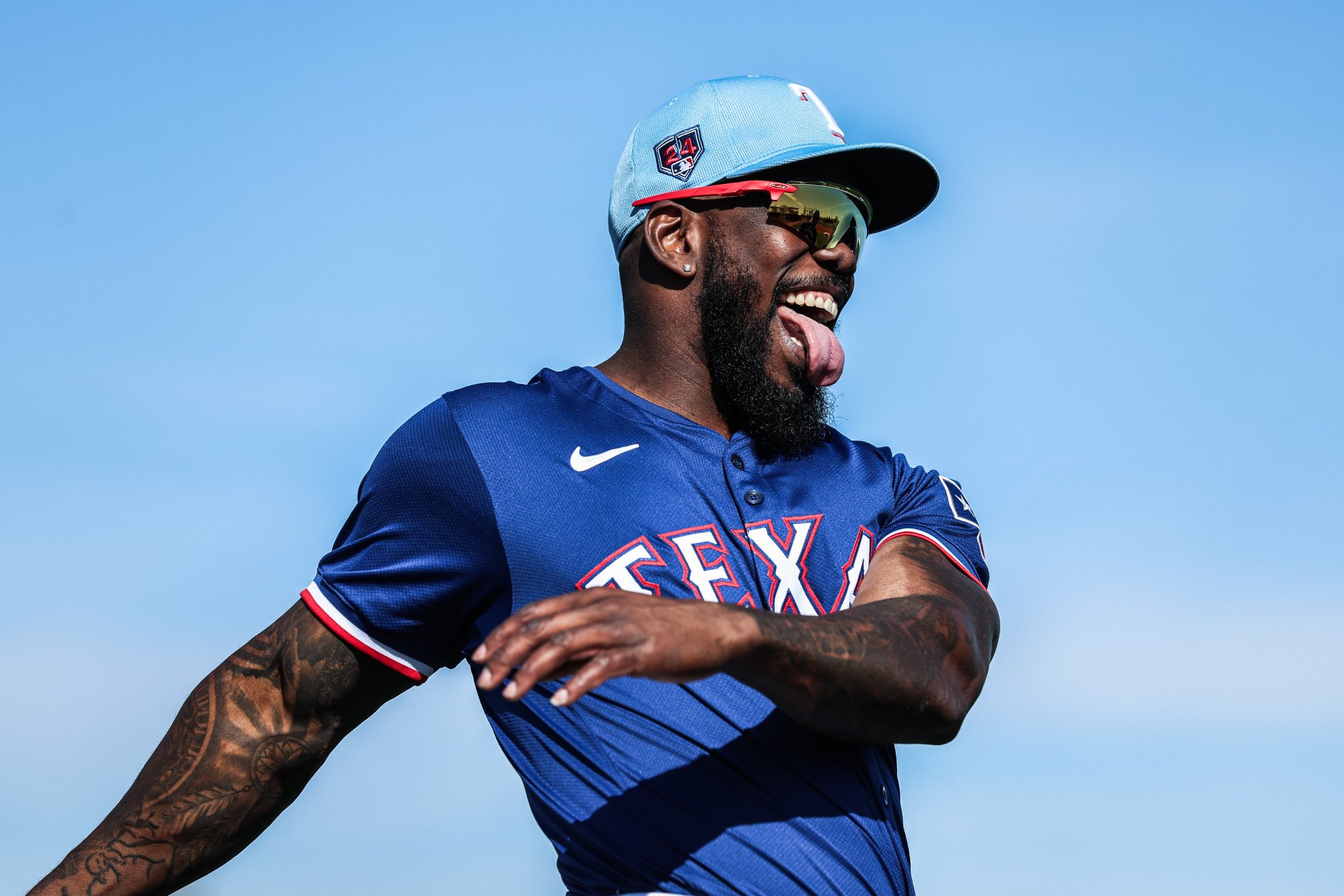 MLB ボブルヘッド 2024 ジェイコブ・デグローム/テキサス・レンジャース MLB ボブルヘッド 2024 ジェイコブ・デグローム/テキサス