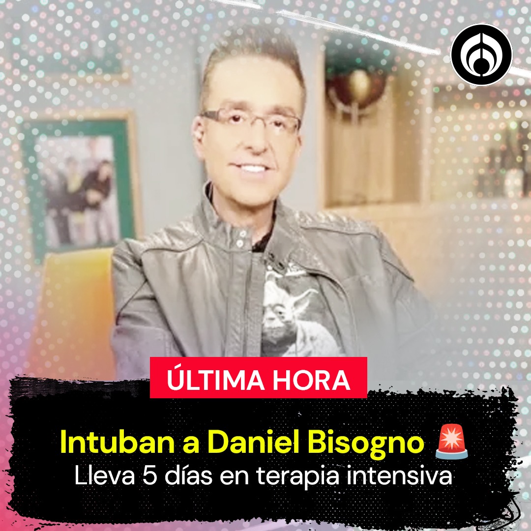 #ÚltimaHora 🚨 Tras semanas de rumores respecto al estado de salud de Daniel Bisogno, Pati Chapoy titular de 'Ventaneando' confirmó que su compañero se encuentra en terapia intensiva desde hace varios días e intubado.

😨 De acuerdo con lo informado por la jefa del conductor,